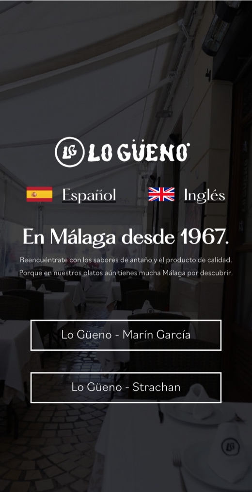 Web de Lo Güeno en el móvil